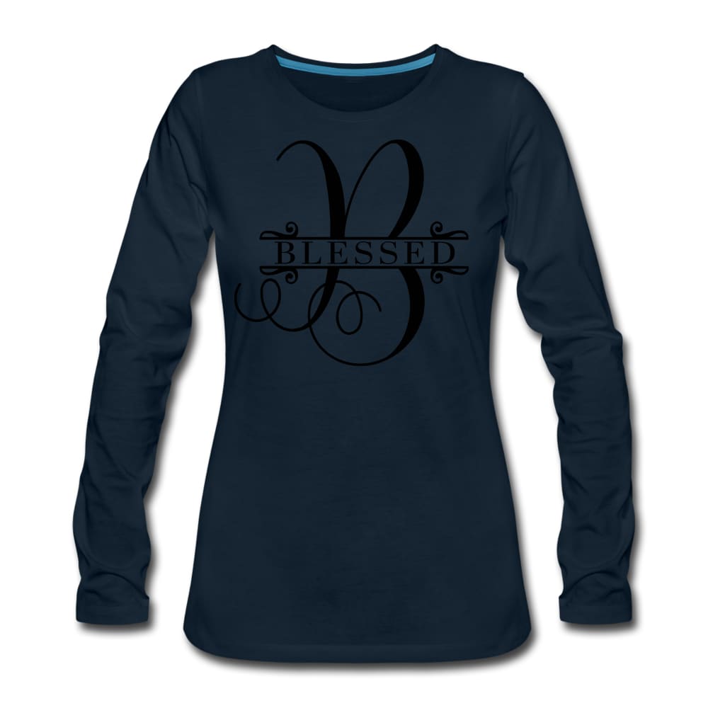 Womens Shirt / Blessed - Long Sleeve Tee