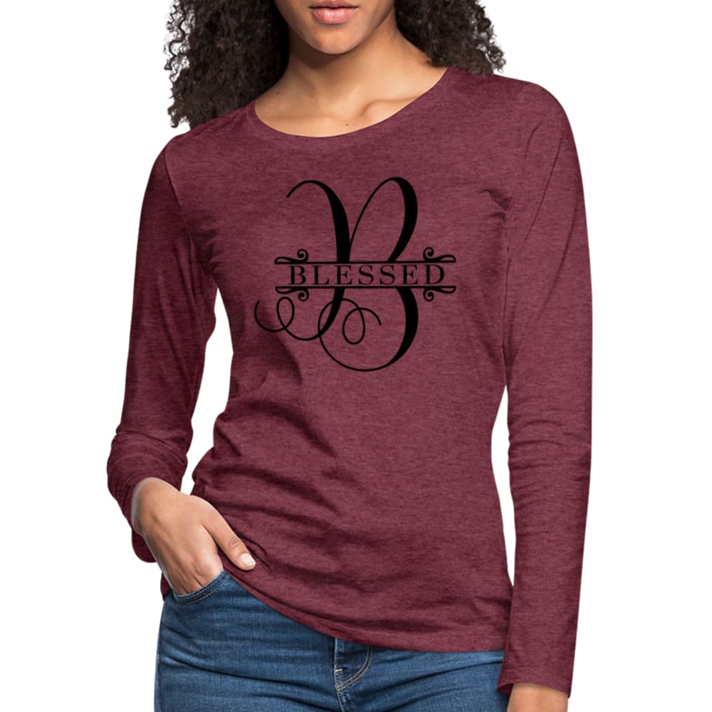 Womens Shirt / Blessed - Long Sleeve Tee