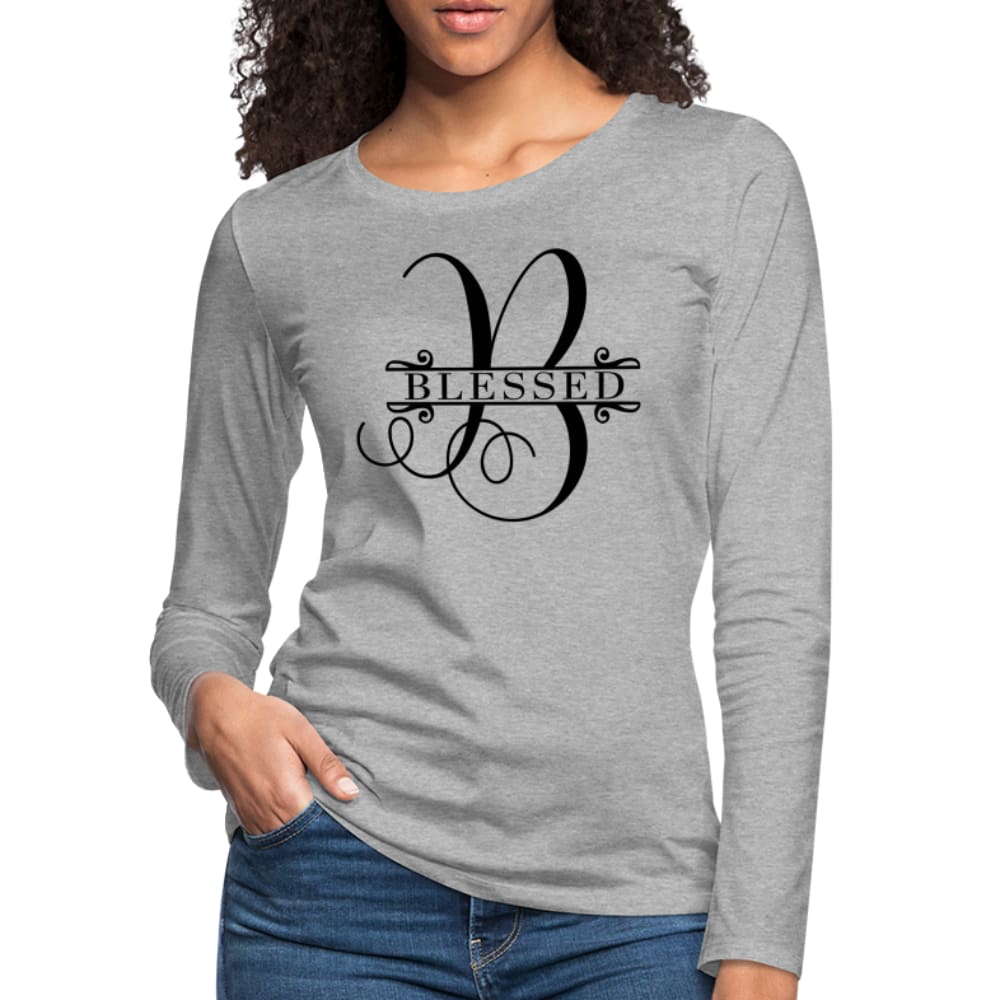 Womens Shirt / Blessed - Long Sleeve Tee