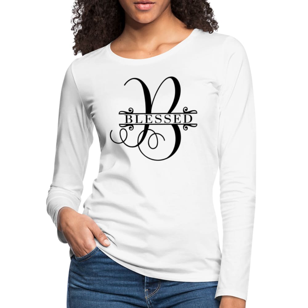 Womens Shirt / Blessed - Long Sleeve Tee